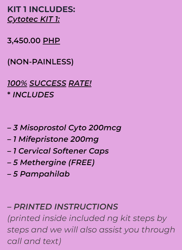 prices of cytotec in philippines